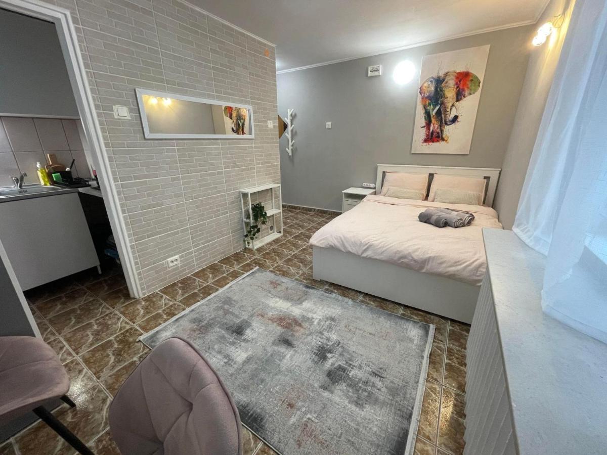 One Room Apartment Decebal Boekarest Buitenkant foto